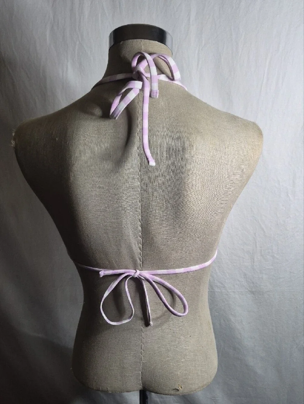 wild fable Lime Green Floral Bikini Top with Purple and Aqua Flowers